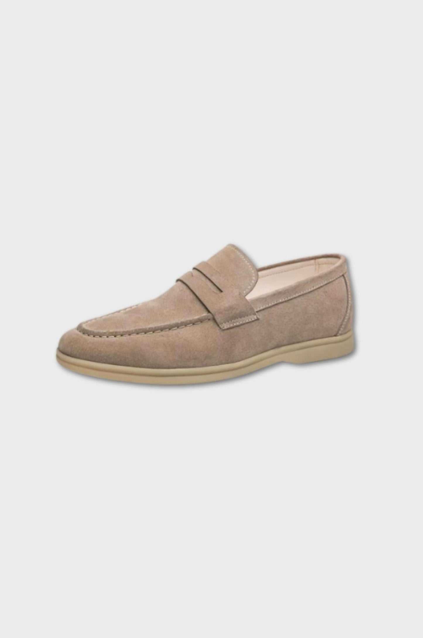 Mocasines de Cuero Suede